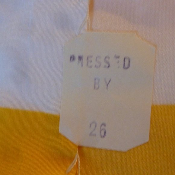 Vintage RRRRRuss Women's Collared Striped Button Up Blouse Size 12 US - Picture 4 of 11